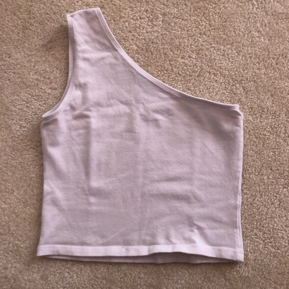 brandy melville one shoulder top